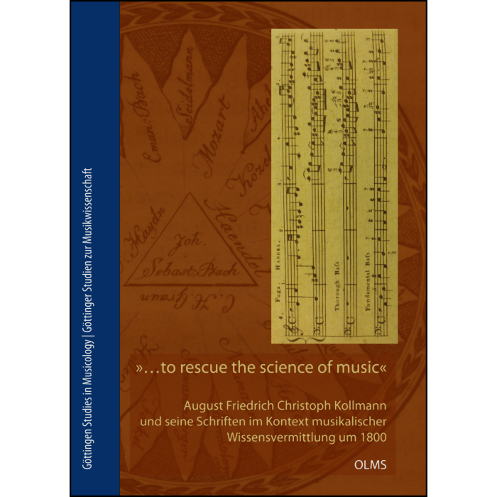 »… to rescue the science of music« »… to rescue the science of music«