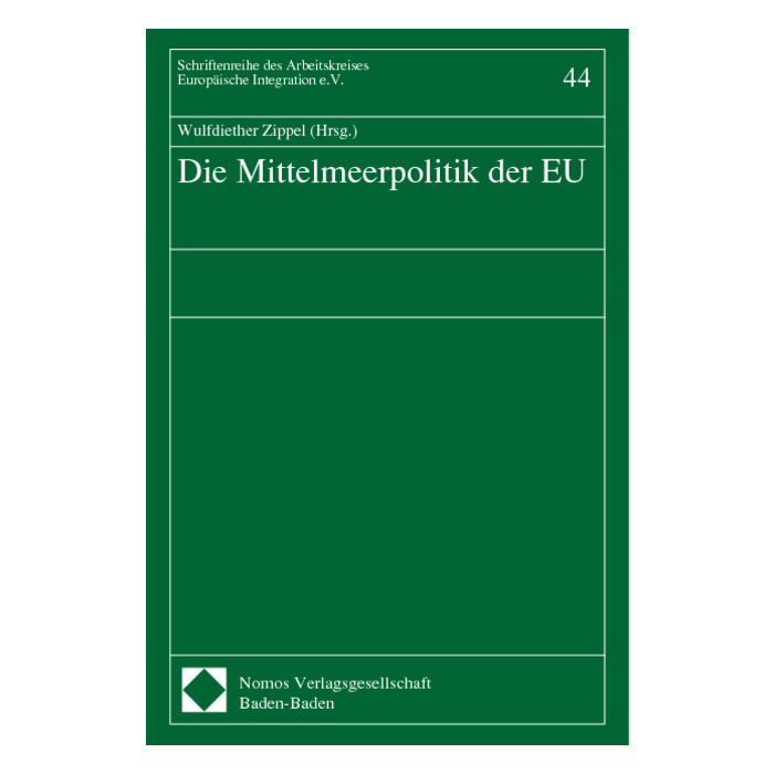 Die Mittelmeerpolitik der EU Die Mittelmeerpolitik der EU