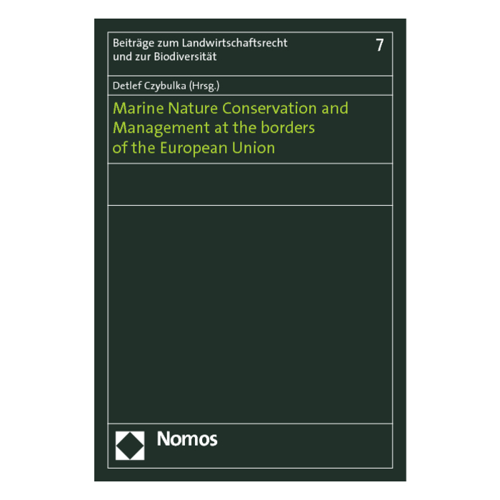 Marine Nature Conservation and Management at the borders of the European Union Marine Nature Conservation and Management at the borders of the European Union
