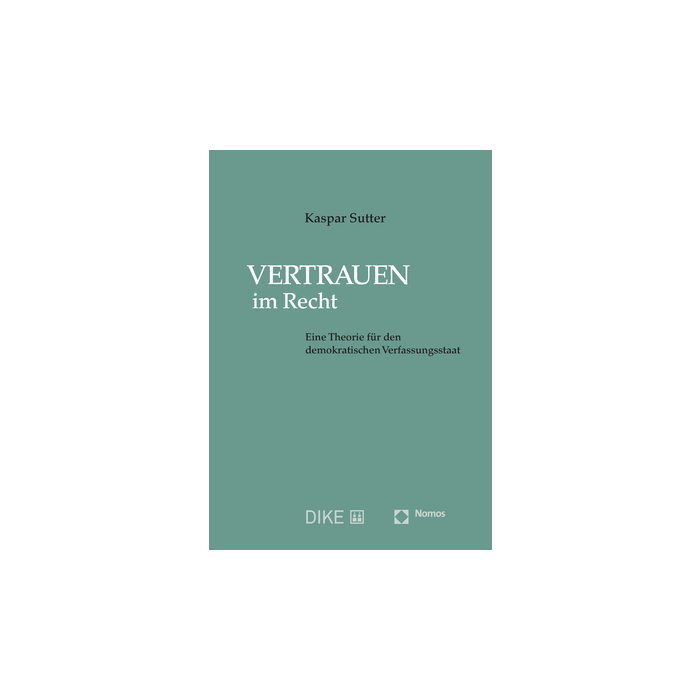 Vertrauen im Recht Vertrauen im Recht