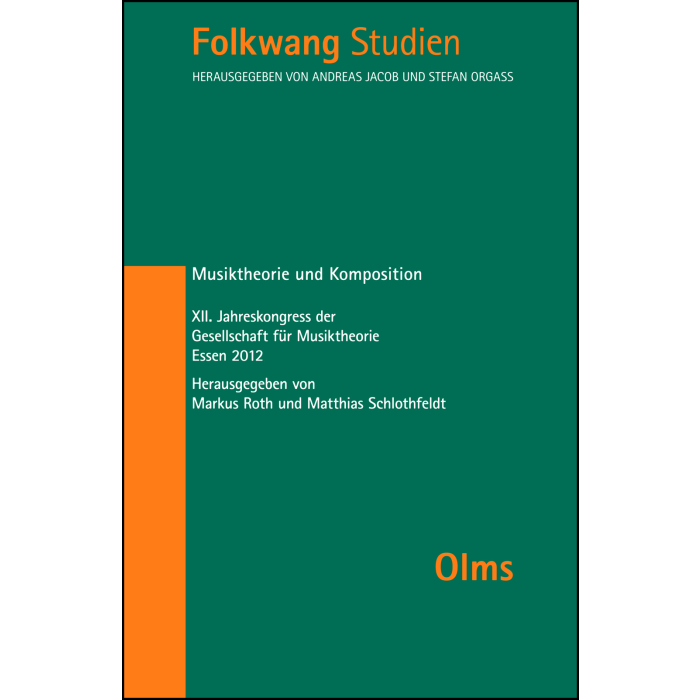 Musiktheorie und Komposition Musiktheorie und Komposition