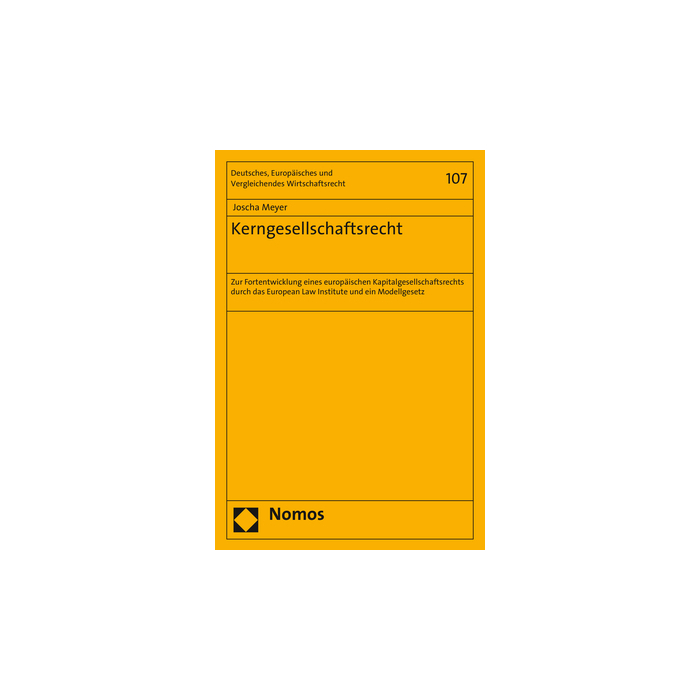 Kerngesellschaftsrecht Kerngesellschaftsrecht