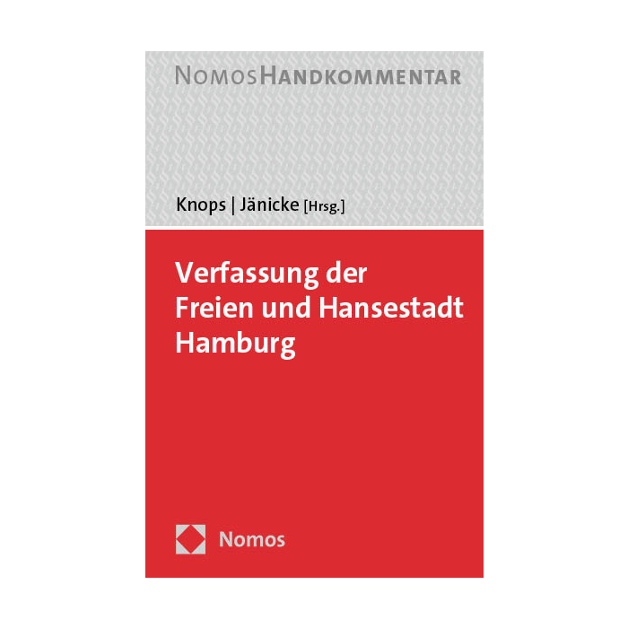 Verfassung der Freien und Hansestadt Hamburg Verfassung der Freien und Hansestadt Hamburg