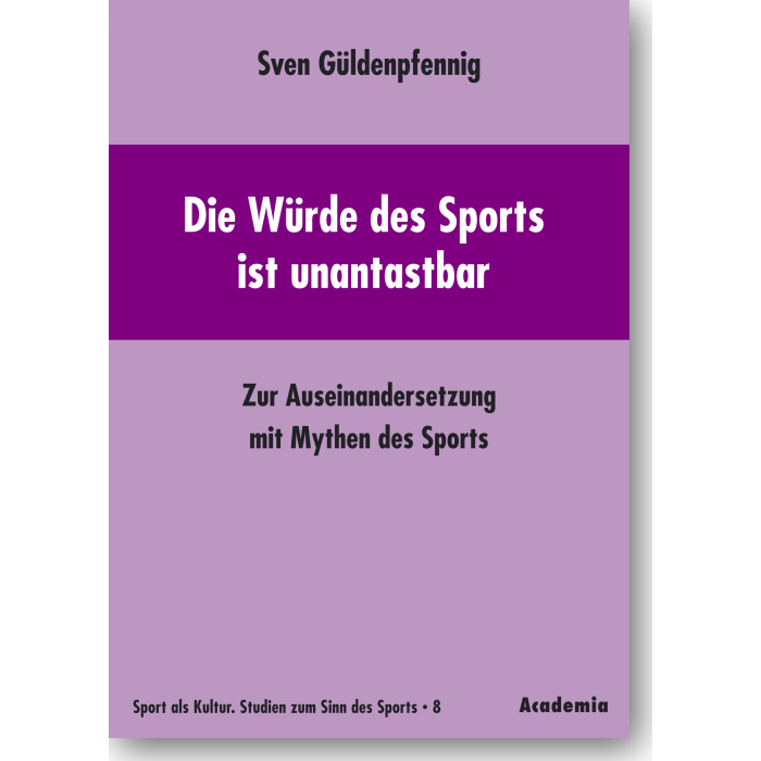 Die Würde des Sports ist unantastbar Die Würde des Sports ist unantastbar