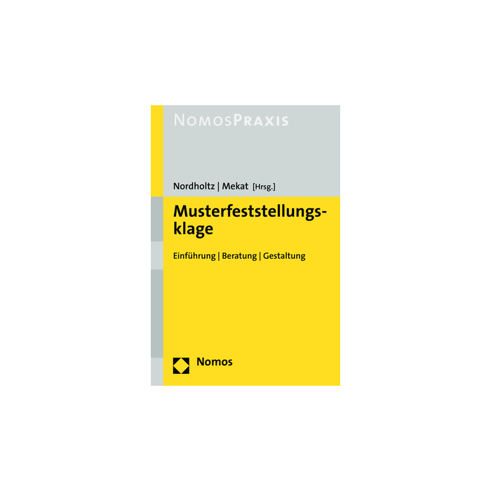 Musterfeststellungsklage Musterfeststellungsklage