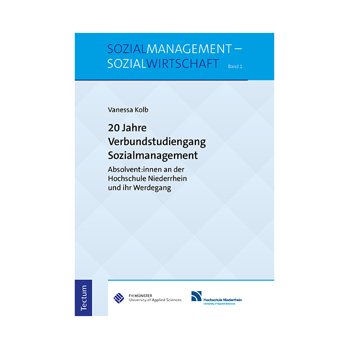 20 Jahre Verbundstudiengang Sozialmanagement 20 Jahre Verbundstudiengang Sozialmanagement