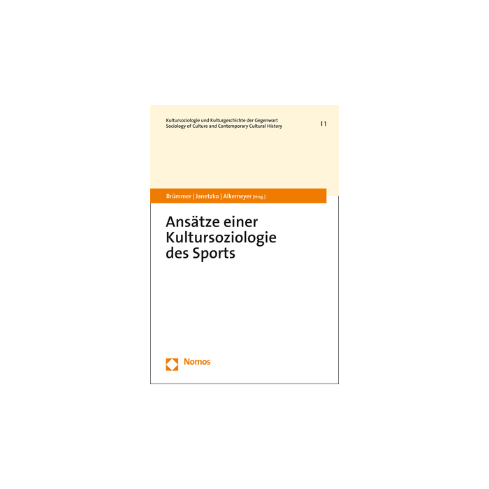 Ansätze einer Kultursoziologie des Sports Ansätze einer Kultursoziologie des Sports