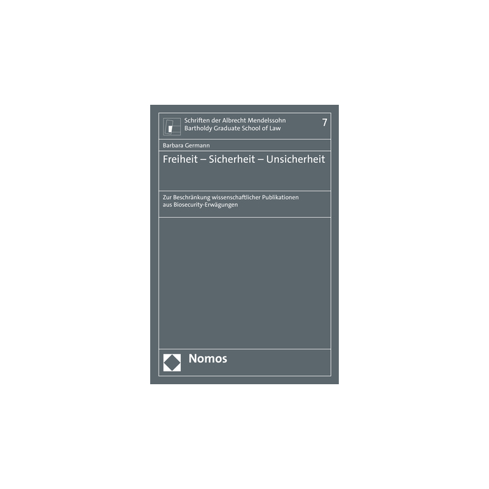 Freiheit – Sicherheit – Unsicherheit Freiheit – Sicherheit – Unsicherheit