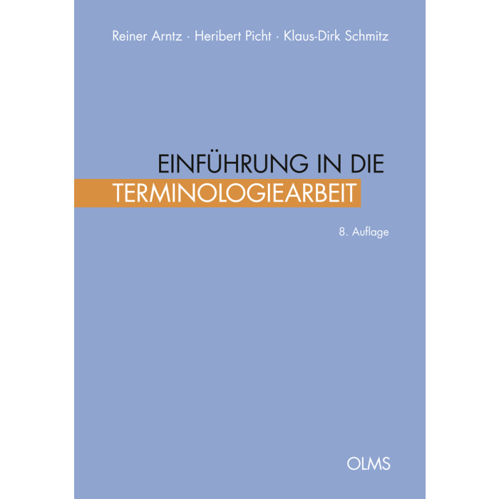 Einführung in die Terminologiearbeit Einführung in die Terminologiearbeit