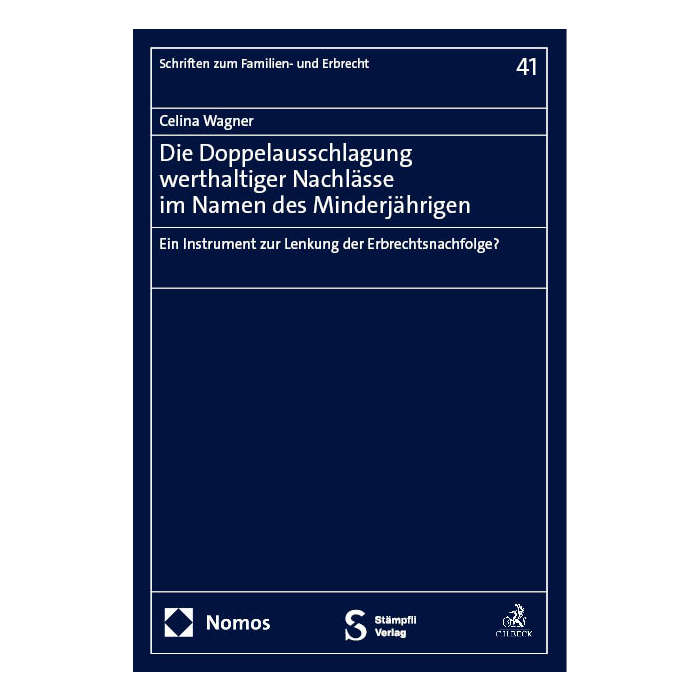 Die Doppelausschlagung werthaltiger Nachlässe im Namen des Minderjährigen Die Doppelausschlagung werthaltiger Nachlässe im Namen des Minderjährigen