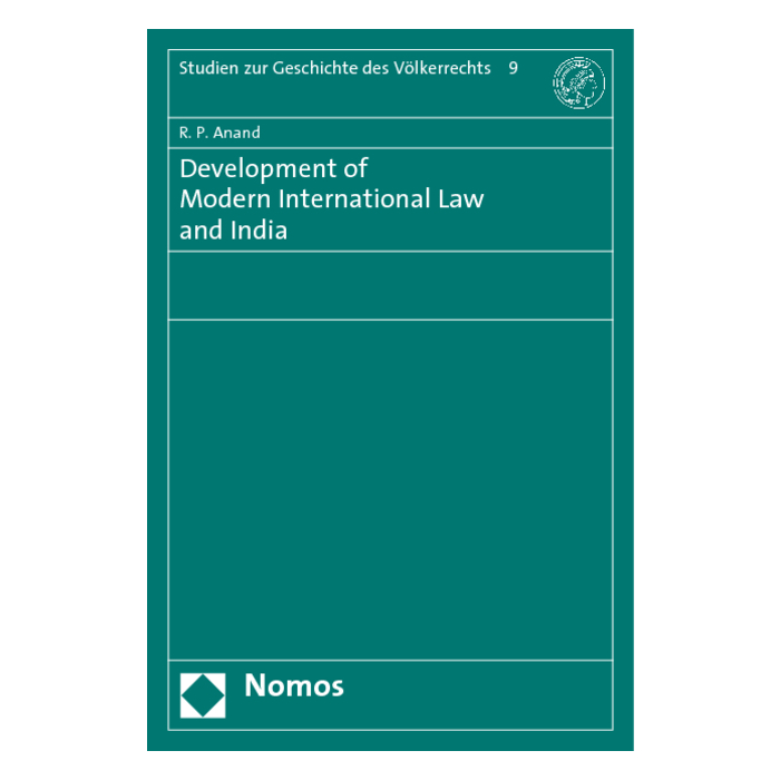 Development of Modern International Law and India Development of Modern International Law and India