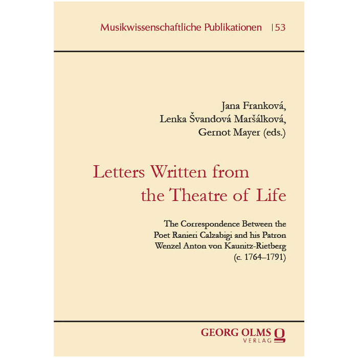 Letters Written from the Theater of Life Letters Written from the Theater of Life
