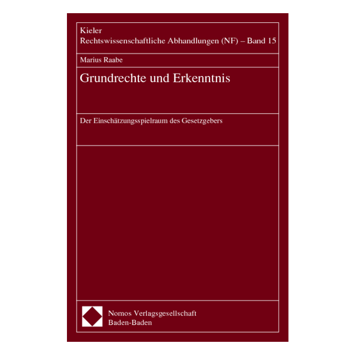 Grundrechte und Erkenntnis Grundrechte und Erkenntnis