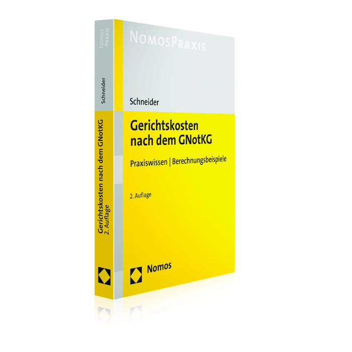 Gerichtskosten nach dem GNotKG Gerichtskosten nach dem GNotKG