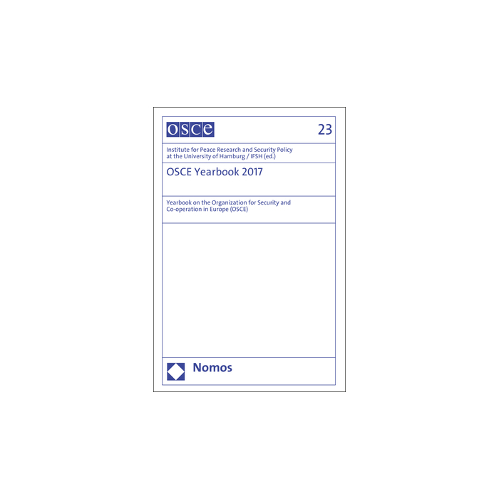 OSCE Yearbook 2017 OSCE Yearbook 2017