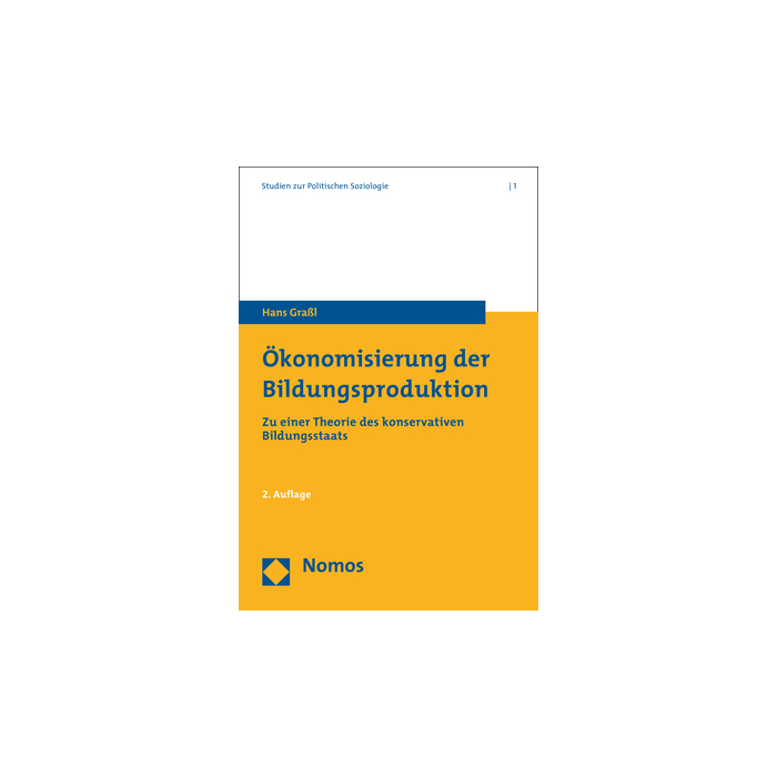 Ökonomisierung der Bildungsproduktion Ökonomisierung der Bildungsproduktion