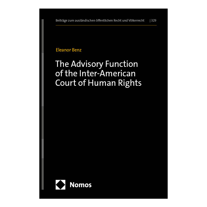 The Advisory Function of the Inter-American Court of Human Rights The Advisory Function of the Inter-American Court of Human Rights
