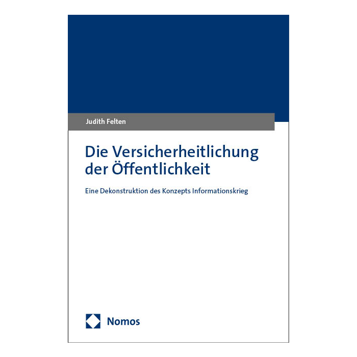 Die Versicherheitlichung der Öffentlichkeit Die Versicherheitlichung der Öffentlichkeit