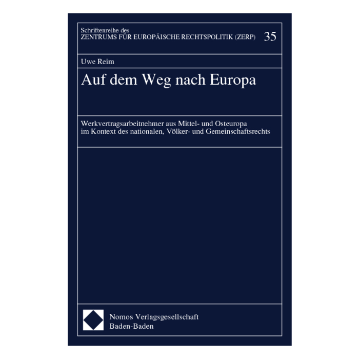 Auf dem Weg nach Europa Auf dem Weg nach Europa
