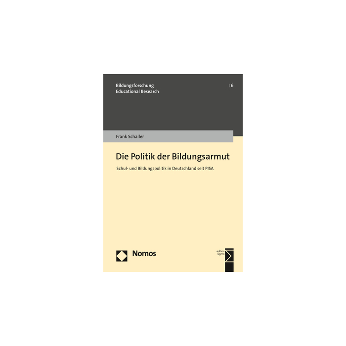 Die Politik der Bildungsarmut Die Politik der Bildungsarmut
