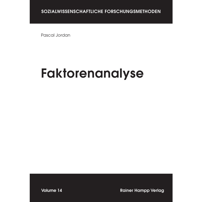 Faktorenanalyse Faktorenanalyse