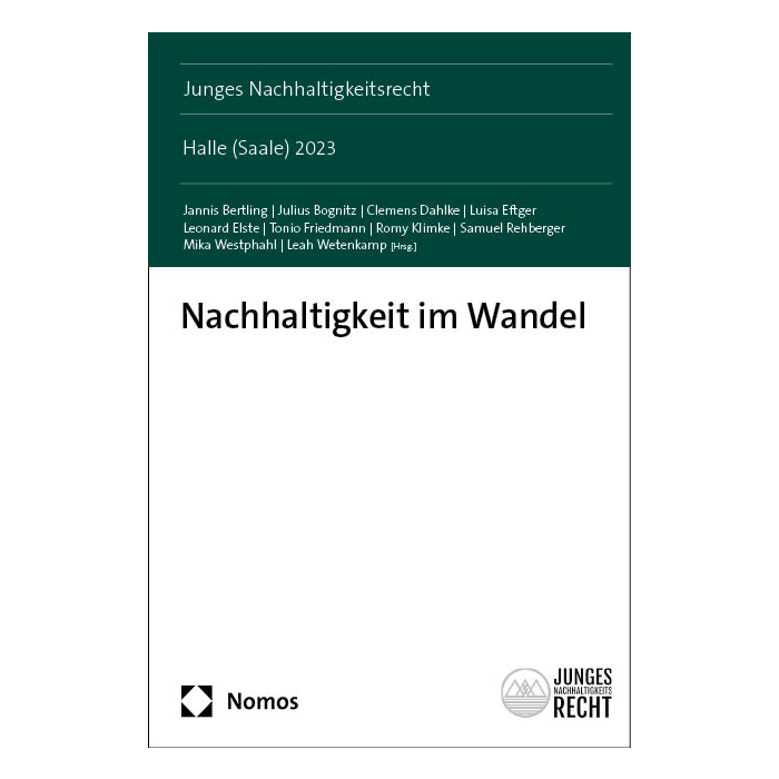 Nachhaltigkeit im Wandel Nachhaltigkeit im Wandel
