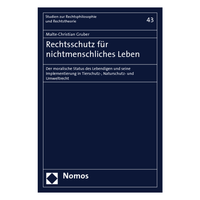 Rechtsschutz für nichtmenschliches Leben Rechtsschutz für nichtmenschliches Leben