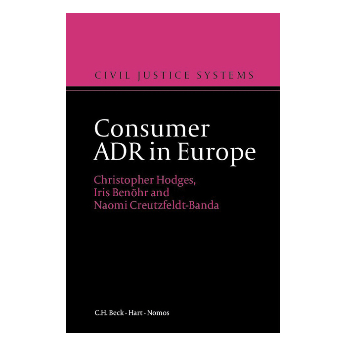 Consumer ADR in Europe Consumer ADR in Europe