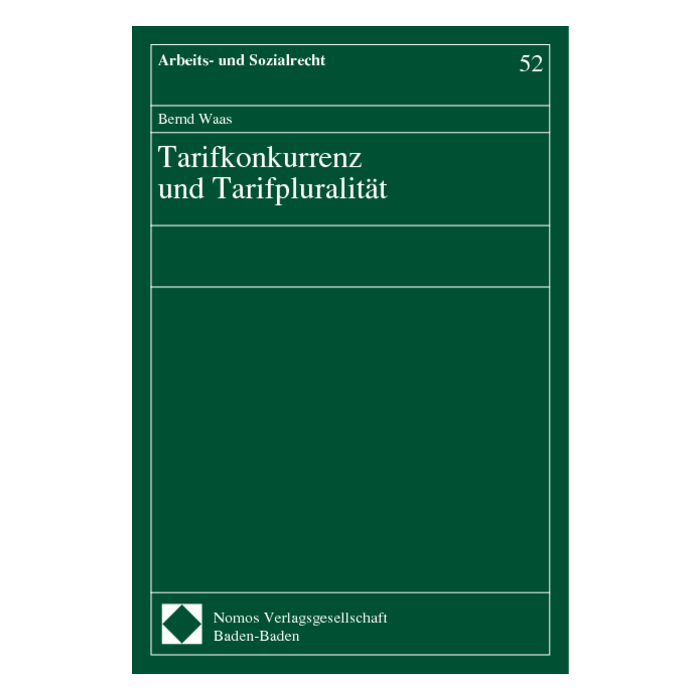 Tarifkonkurrenz und Tarifpluralität Tarifkonkurrenz und Tarifpluralität