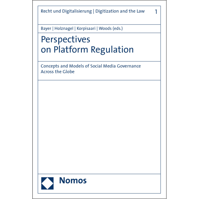 Perspectives on Platform Regulation Perspectives on Platform Regulation