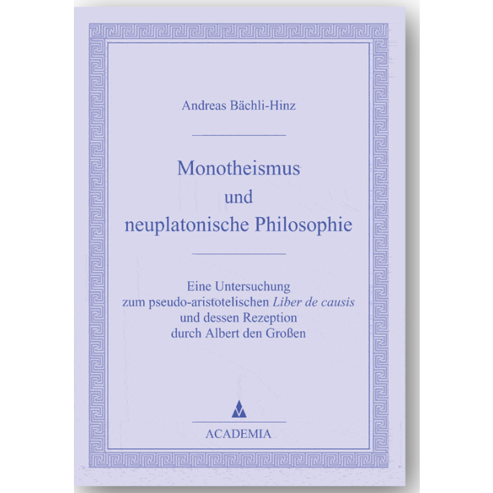 Monotheismus und neuplatonische Philosophie Monotheismus und neuplatonische Philosophie