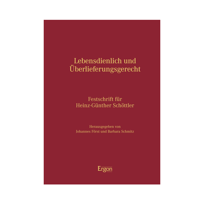 Lebensdienlich und Überlieferungsgerecht Lebensdienlich und Überlieferungsgerecht