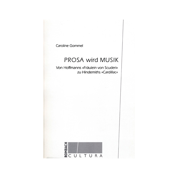 Prosa wird Musik Prosa wird Musik