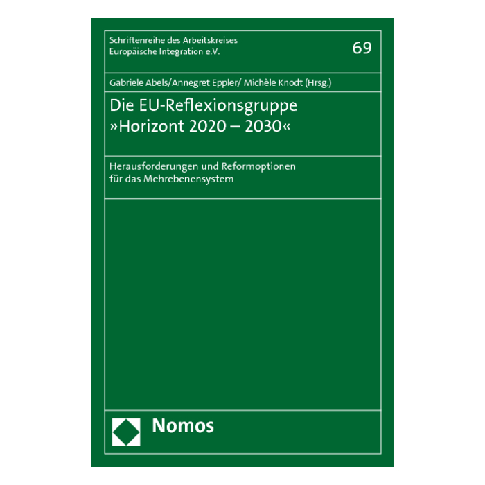 Die EU-Reflexionsgruppe »Horizont 2020 - 2030« Die EU-Reflexionsgruppe »Horizont 2020 - 2030«