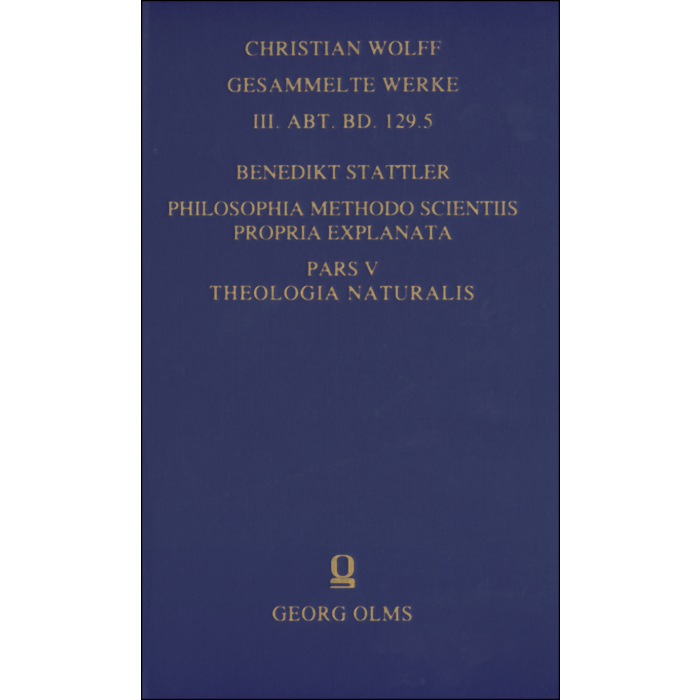 Philosophia methodo scientiis propria explanata Philosophia methodo scientiis propria explanata
