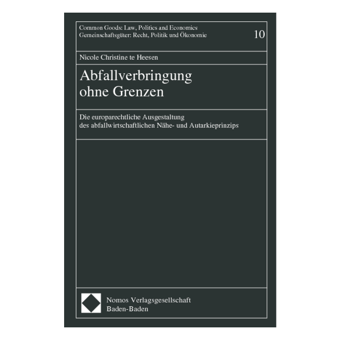 Abfallverbringung ohne Grenzen Abfallverbringung ohne Grenzen