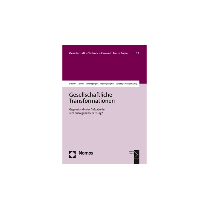 Gesellschaftliche Transformationen Gesellschaftliche Transformationen