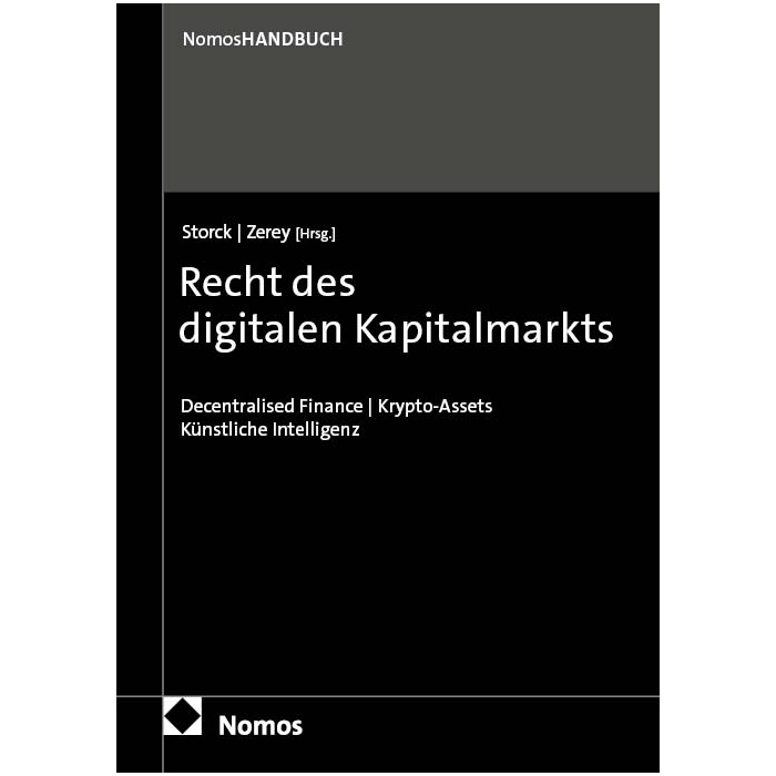 Recht des digitalen Kapitalmarkts Recht des digitalen Kapitalmarkts