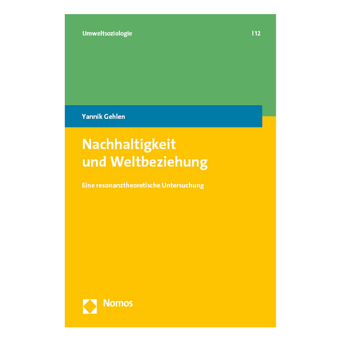 Nachhaltigkeit und Weltbeziehung Nachhaltigkeit und Weltbeziehung