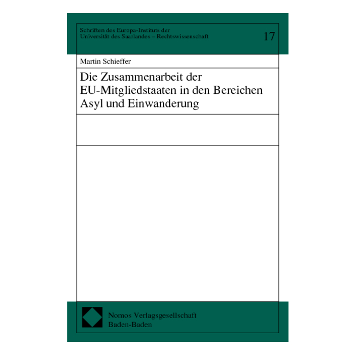Die Zusammenarbeit der EU-Mitgliedstaaten in den Bereichen Asyl und Einwanderung Die Zusammenarbeit der EU-Mitgliedstaaten in den Bereichen Asyl und Einwanderung