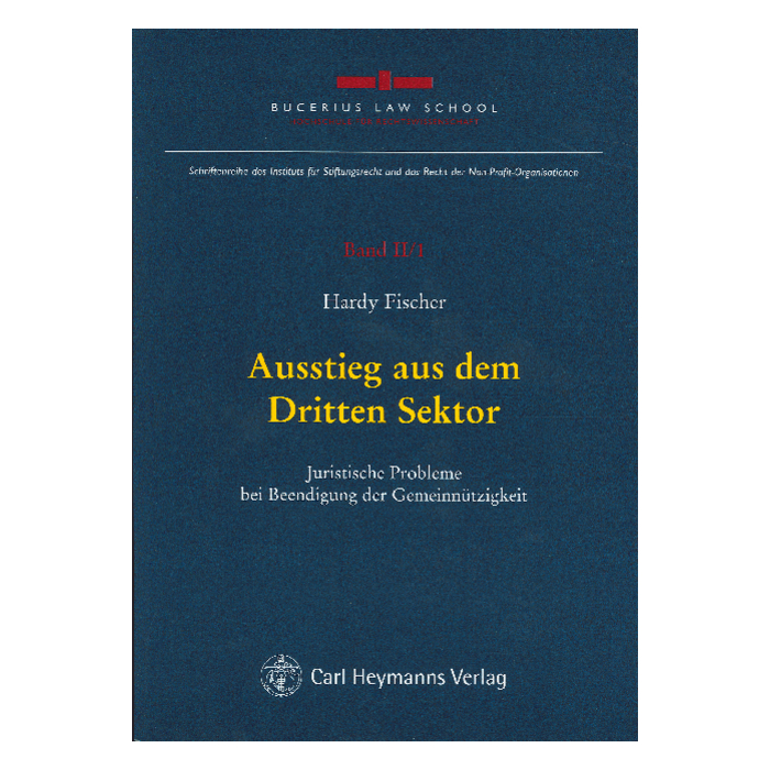 Ausstieg aus dem Dritten Sektor Ausstieg aus dem Dritten Sektor