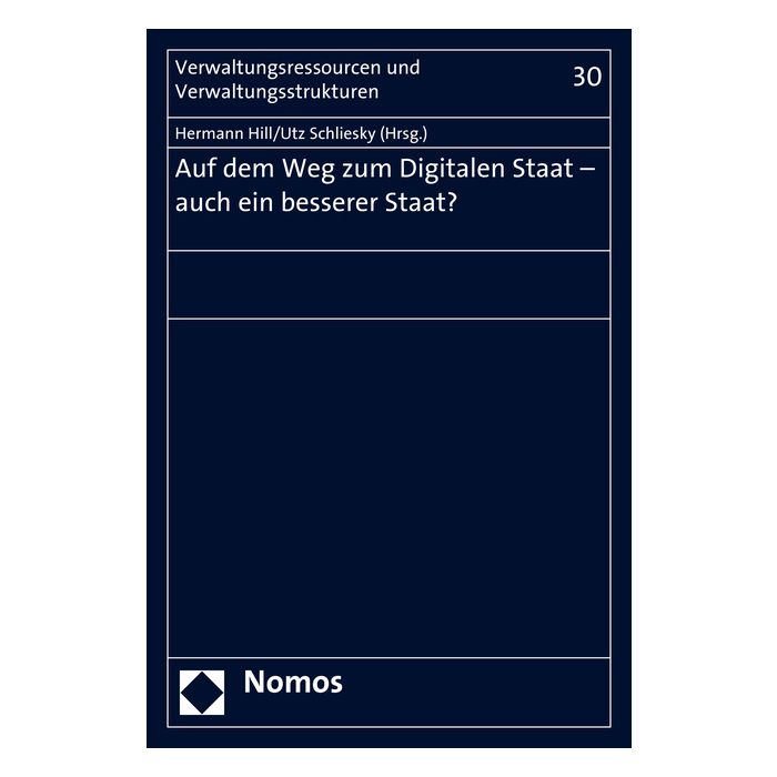 Auf dem Weg zum Digitalen Staat - auch ein besserer Staat? Auf dem Weg zum Digitalen Staat - auch ein besserer Staat?