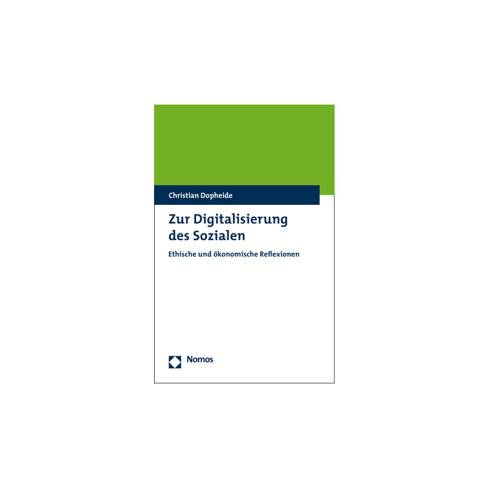 Zur Digitalisierung des Sozialen Zur Digitalisierung des Sozialen