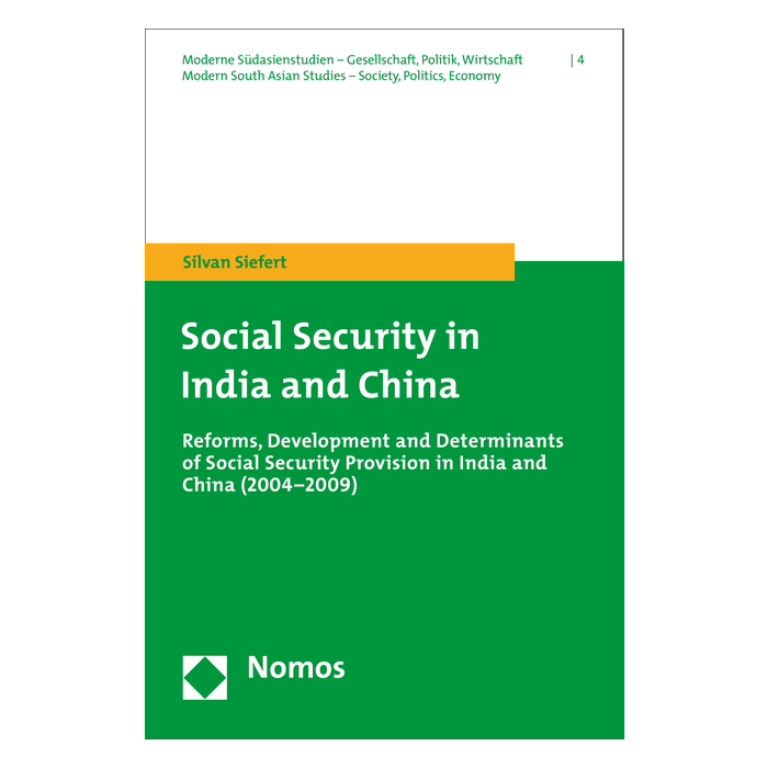 Social Security in India and China Social Security in India and China