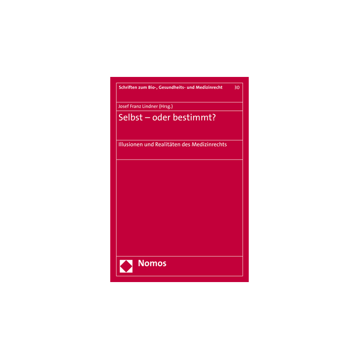 Selbst - oder bestimmt? Selbst - oder bestimmt?