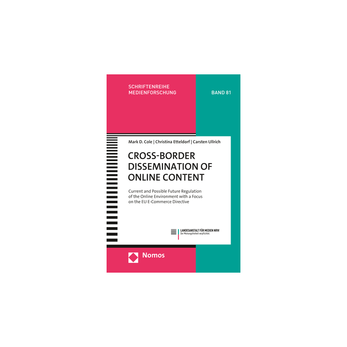 Cross-Border Dissemination of Online Content Cross-Border Dissemination of Online Content