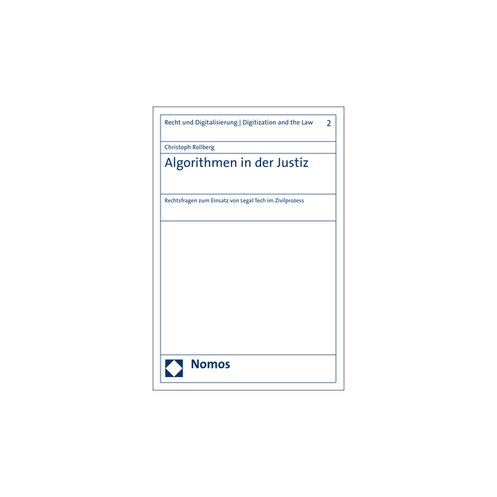 Algorithmen in der Justiz Algorithmen in der Justiz