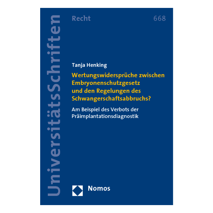 Wertungswidersprüche zwischen Embryonenschutzgesetz und den Regelungen des Schwangerschaftsabbruchs? Wertungswidersprüche zwischen Embryonenschutzgesetz und den Regelungen des Schwangerschaftsabbruchs?