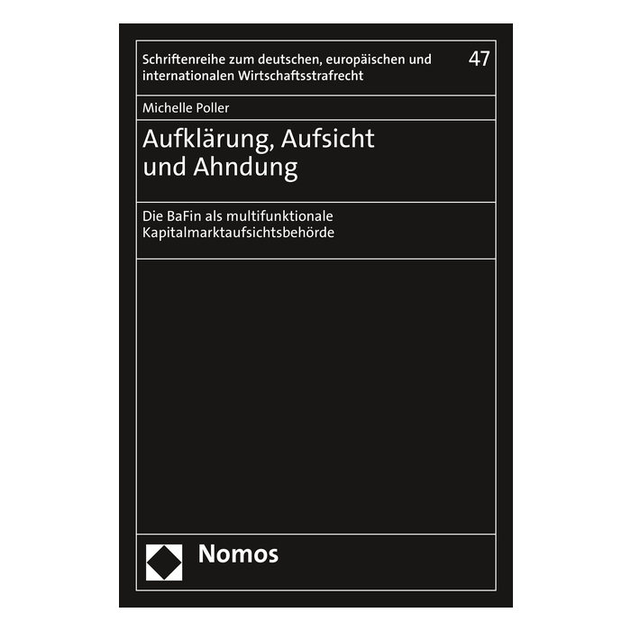 Aufklärung, Aufsicht und Ahndung Aufklärung, Aufsicht und Ahndung