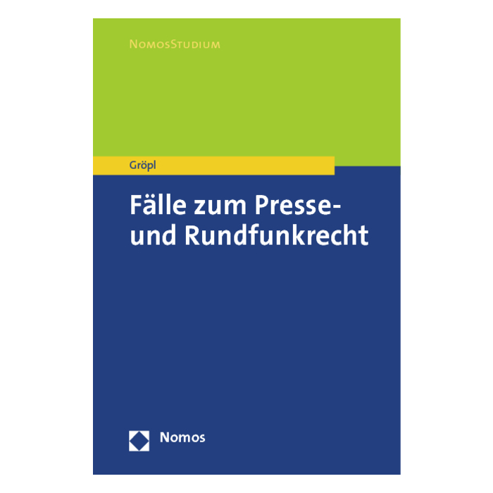 Fälle zum Presse- und Rundfunkrecht Fälle zum Presse- und Rundfunkrecht